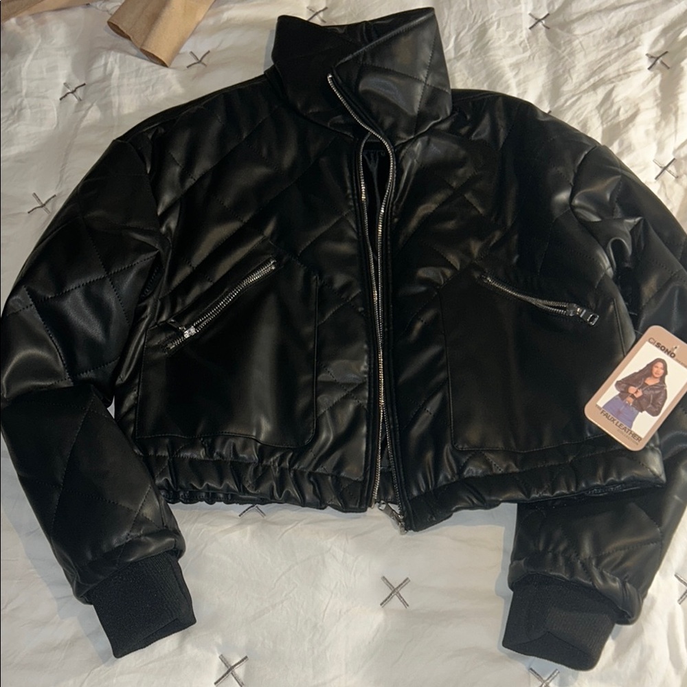 Black Quilted Women's Jacket